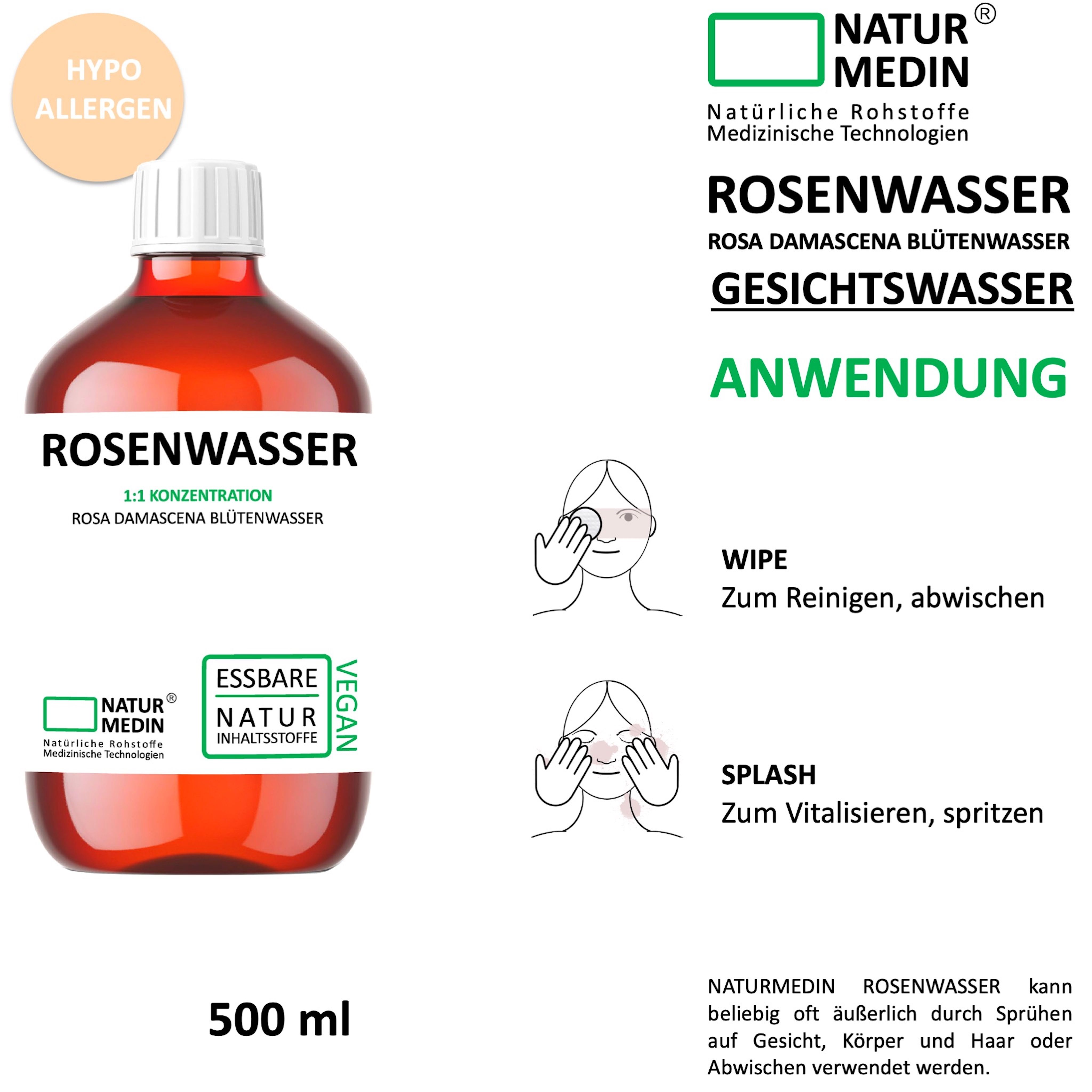 NATURMEDIN® Rosenwasser Balanced