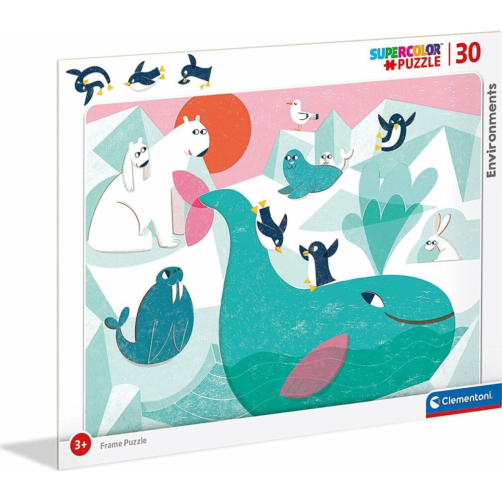 clementoni Puzzle Leben im Wald 30 Teile