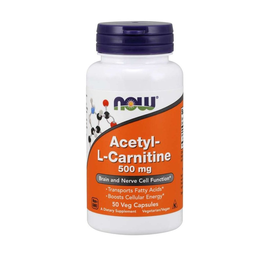 NOW Foods Acetyl-L-Carnitin 50 St