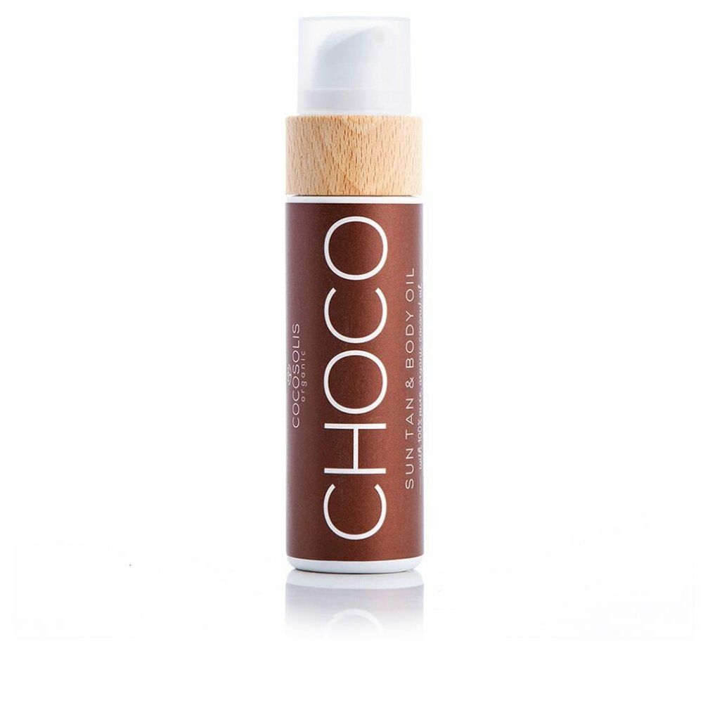 Cocosolis Choco Pflege- und Bräunungsöl ohne SPF 0,11 l Hautöl