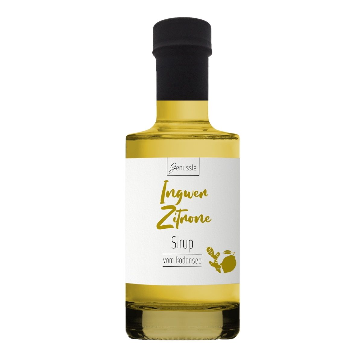 Genüssle Ingwer-Zitronen Sirup 200 ml