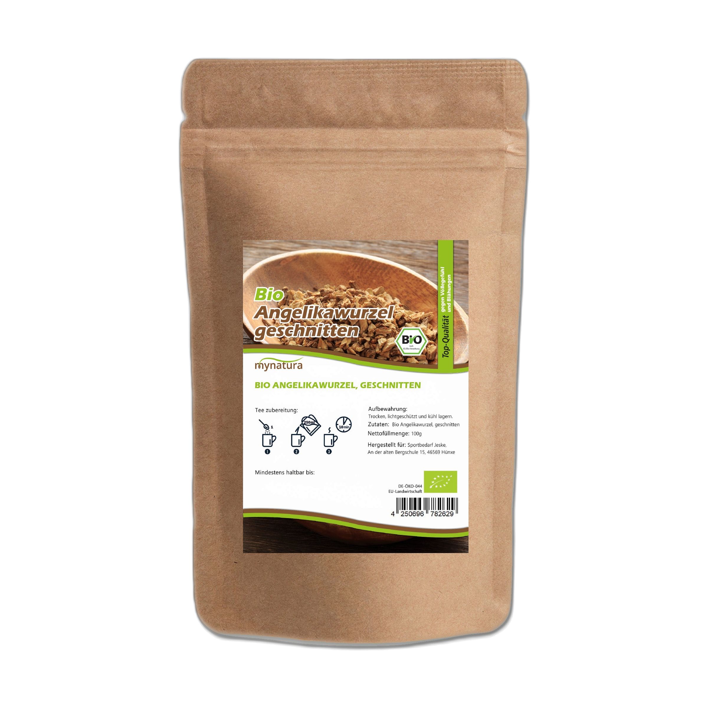 Mynatura Bio Angelikawurzel geschnitten 1000 g