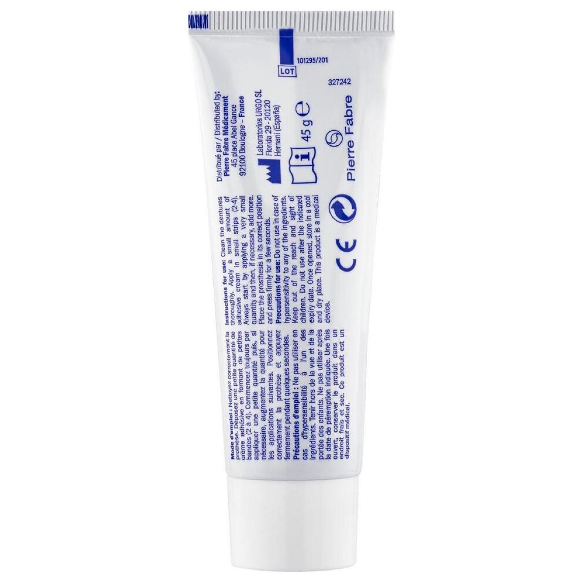Elgydium Fixiercreme Für Zahnersatz  (Geschmack: Frischer Geschmack)