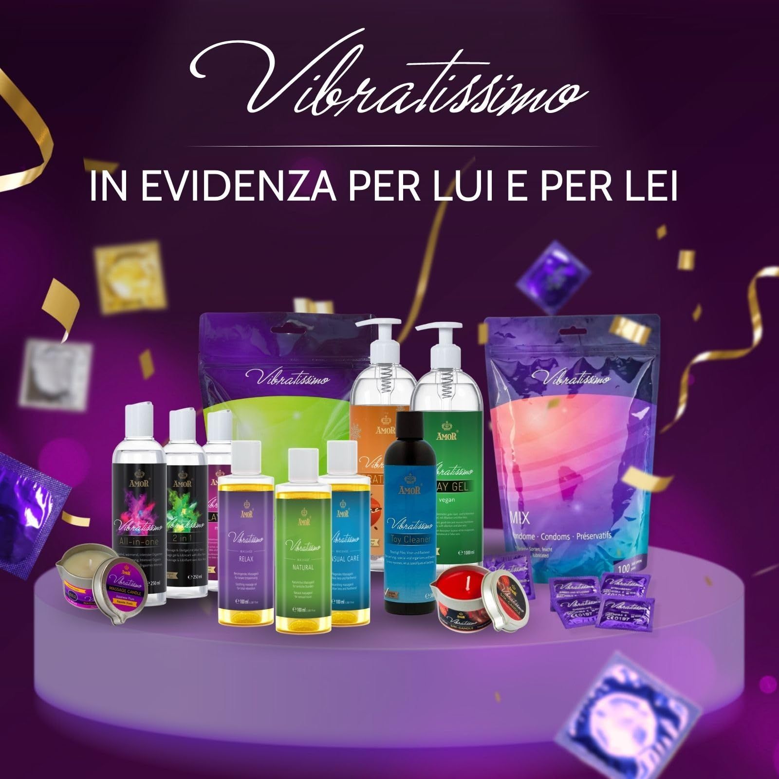 Vibratissimo S/M Kerze Mystic Black