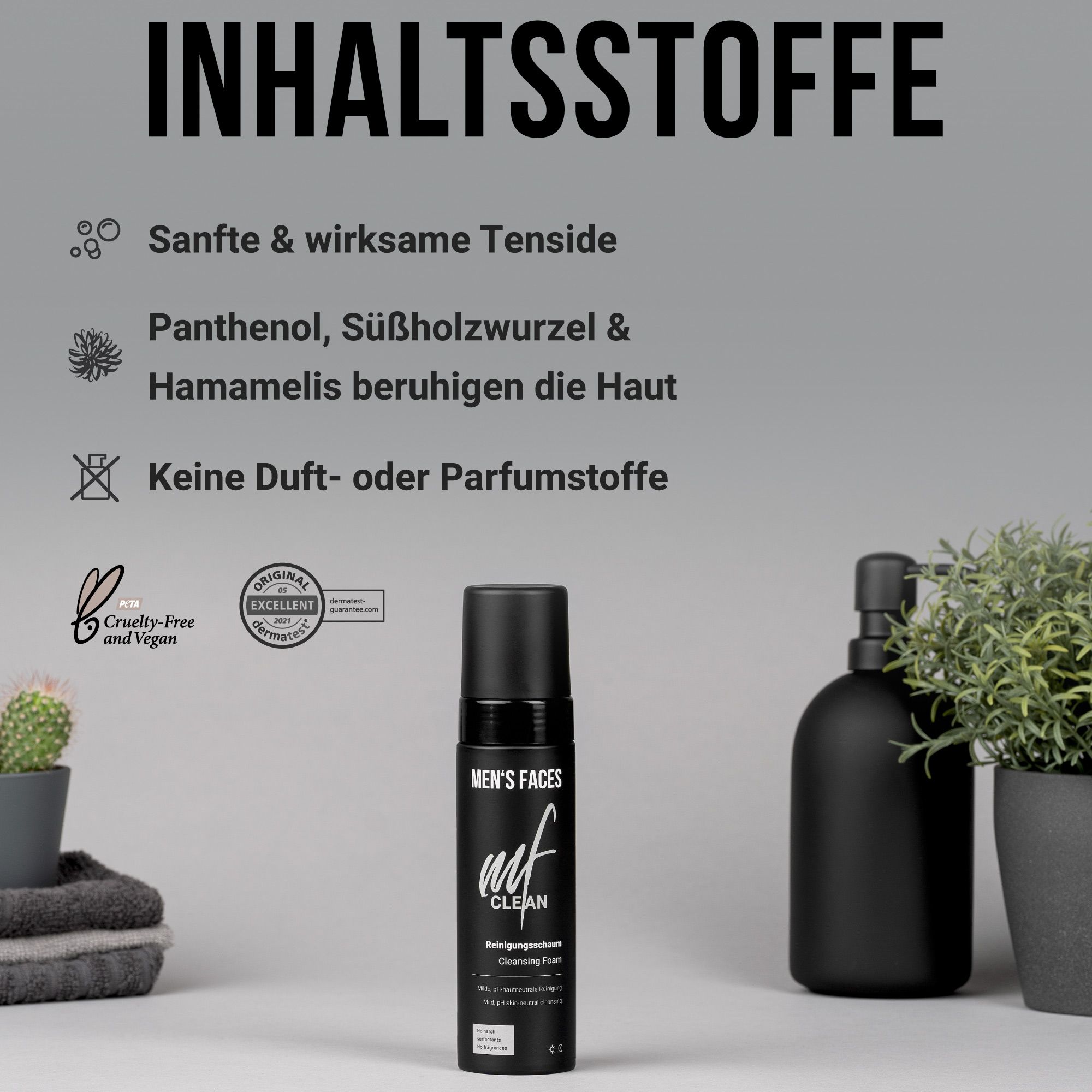 MEN'S FACES Reinigungsschaum