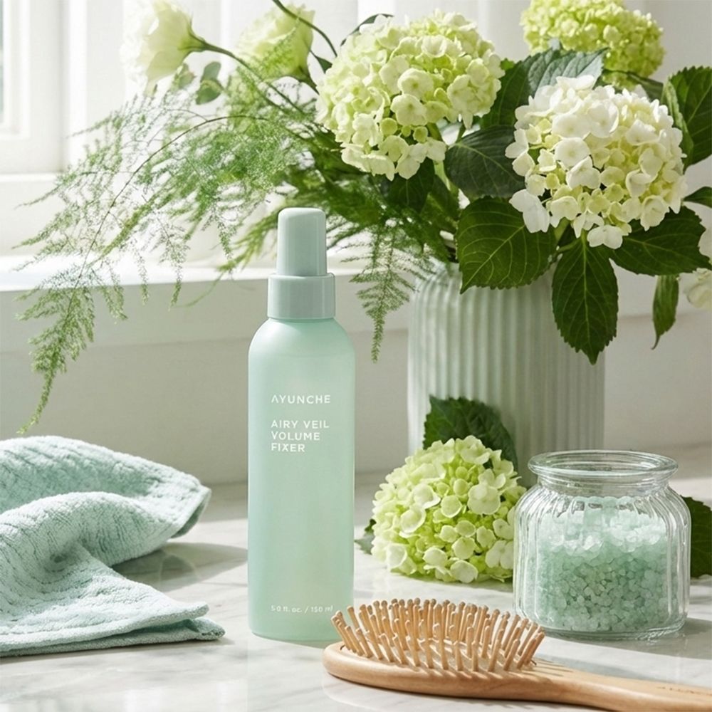 AYUNCHE Airy Veil Volume Fixer – Styling-Spray für Volumen & flexiblen Halt
