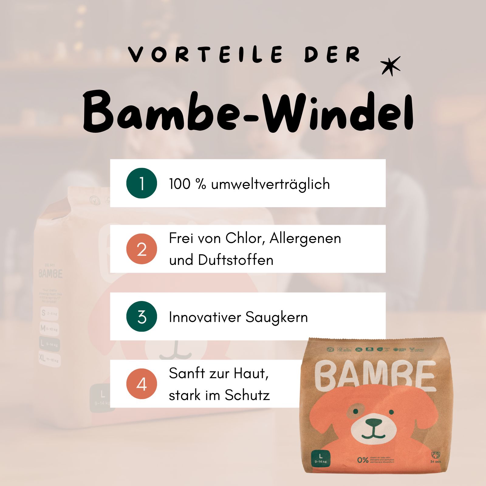 Bambe Öko-Windeln
