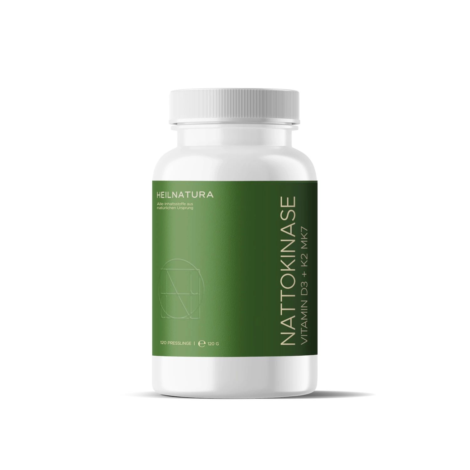 Heilnatura Nattokinase + D3 120 St Presslinge
