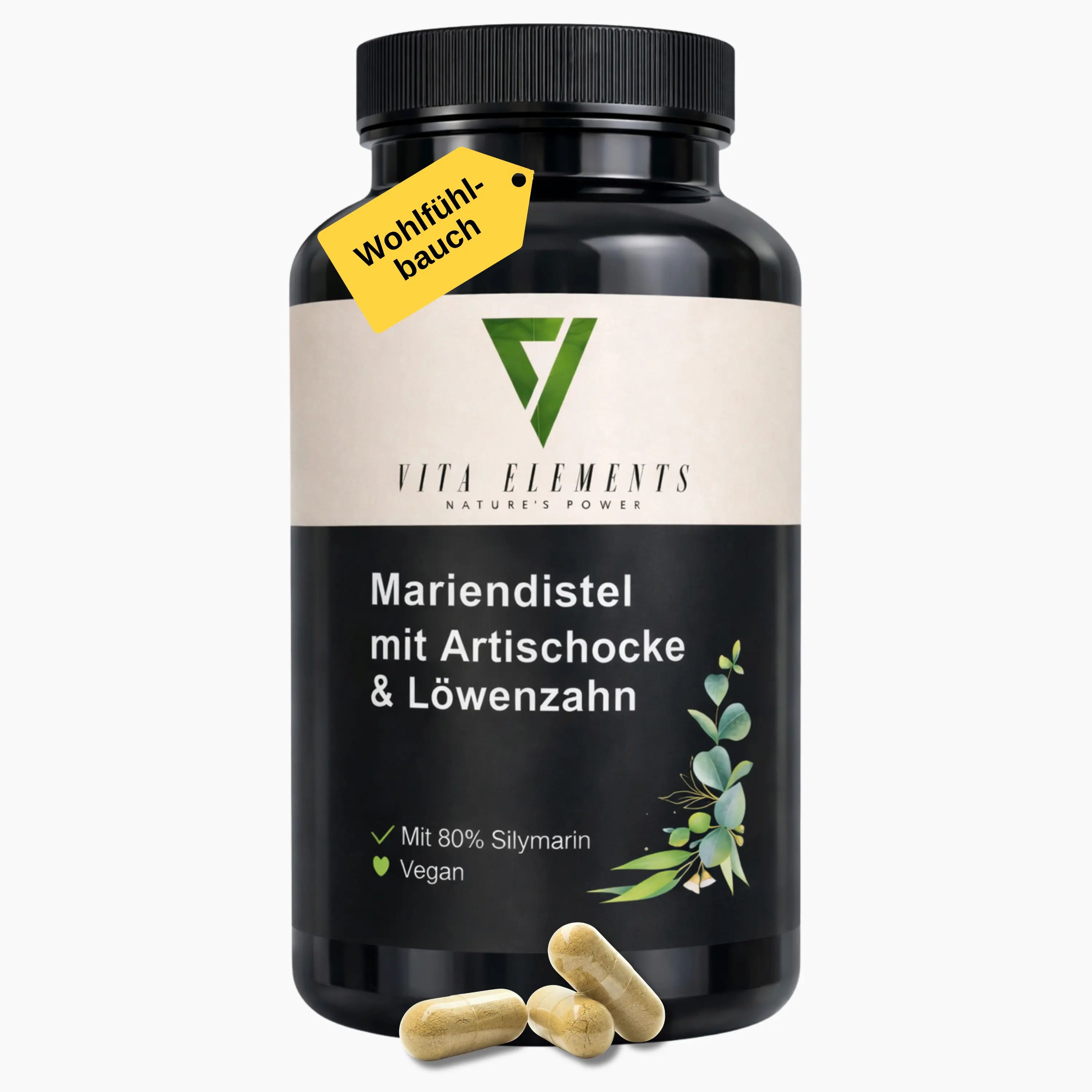 Vita Elements Mariendistel mit Artischocke & Löwenzahn Kapseln 71 g