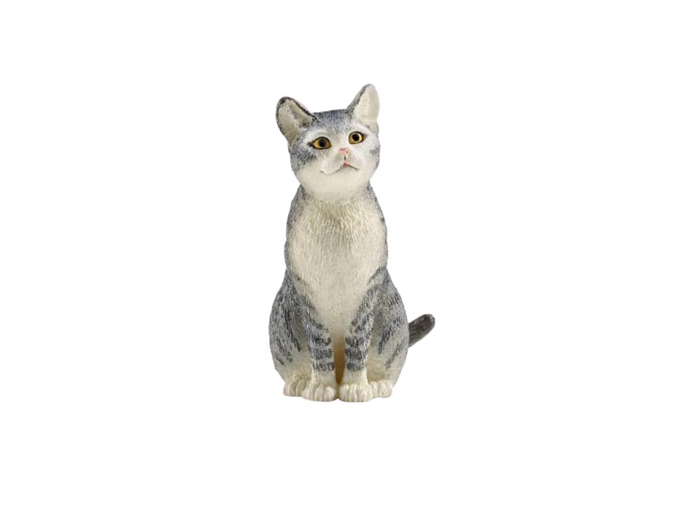 Schleich Bauernhof  - Graue Katze