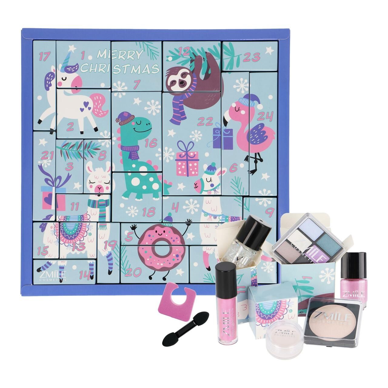 ZMILE cosmetics, Adventskalender Puzzle Christmas Holiday with animals