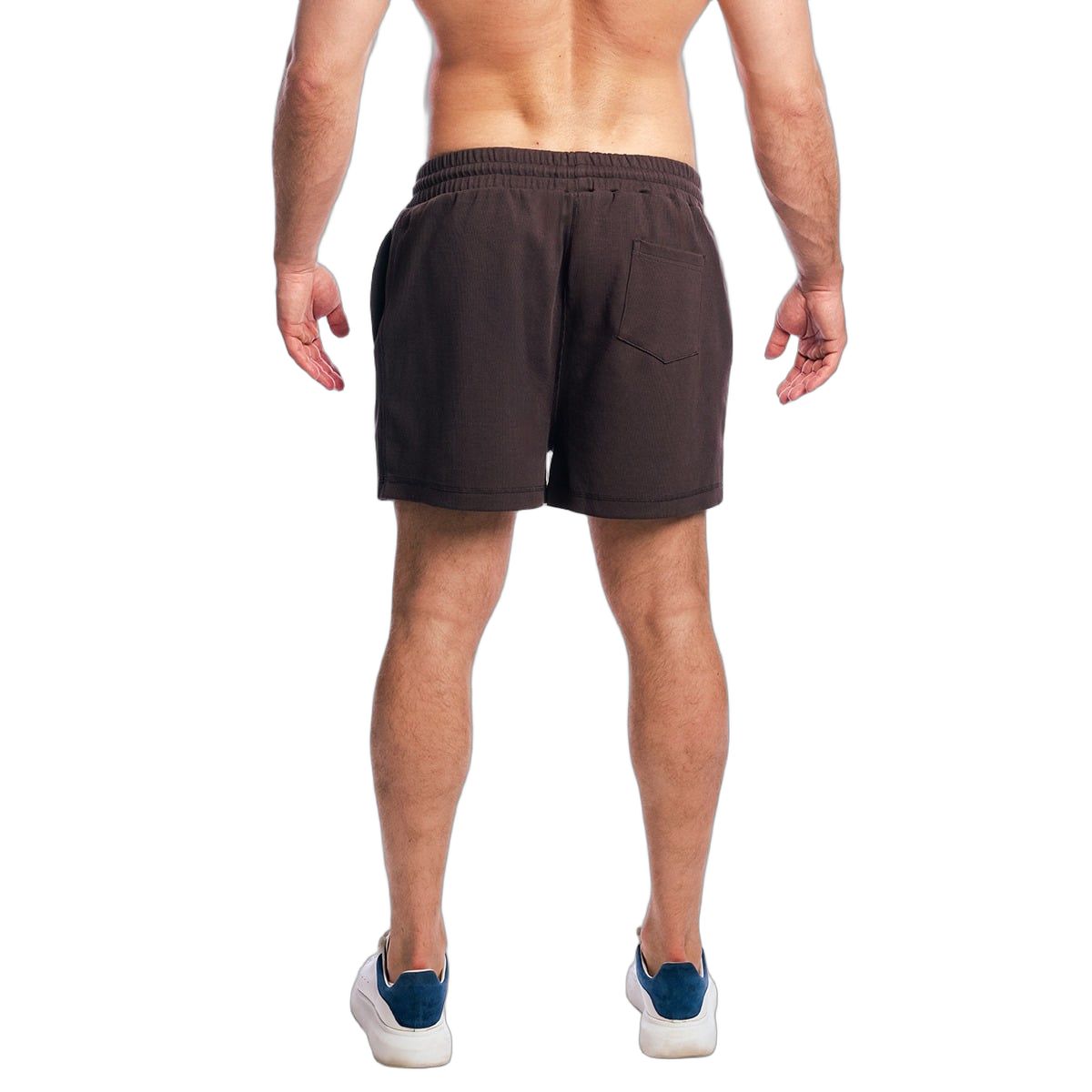 GymBeam Herren Shorts Oversized mit Kordelzug in Tee Braun