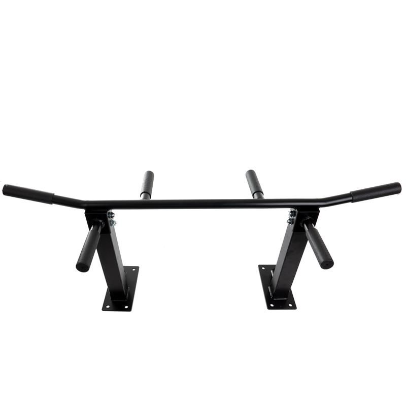 ScSPORTS® Klimmzugstange für Deckenmontage 6 Griffe schwarz
