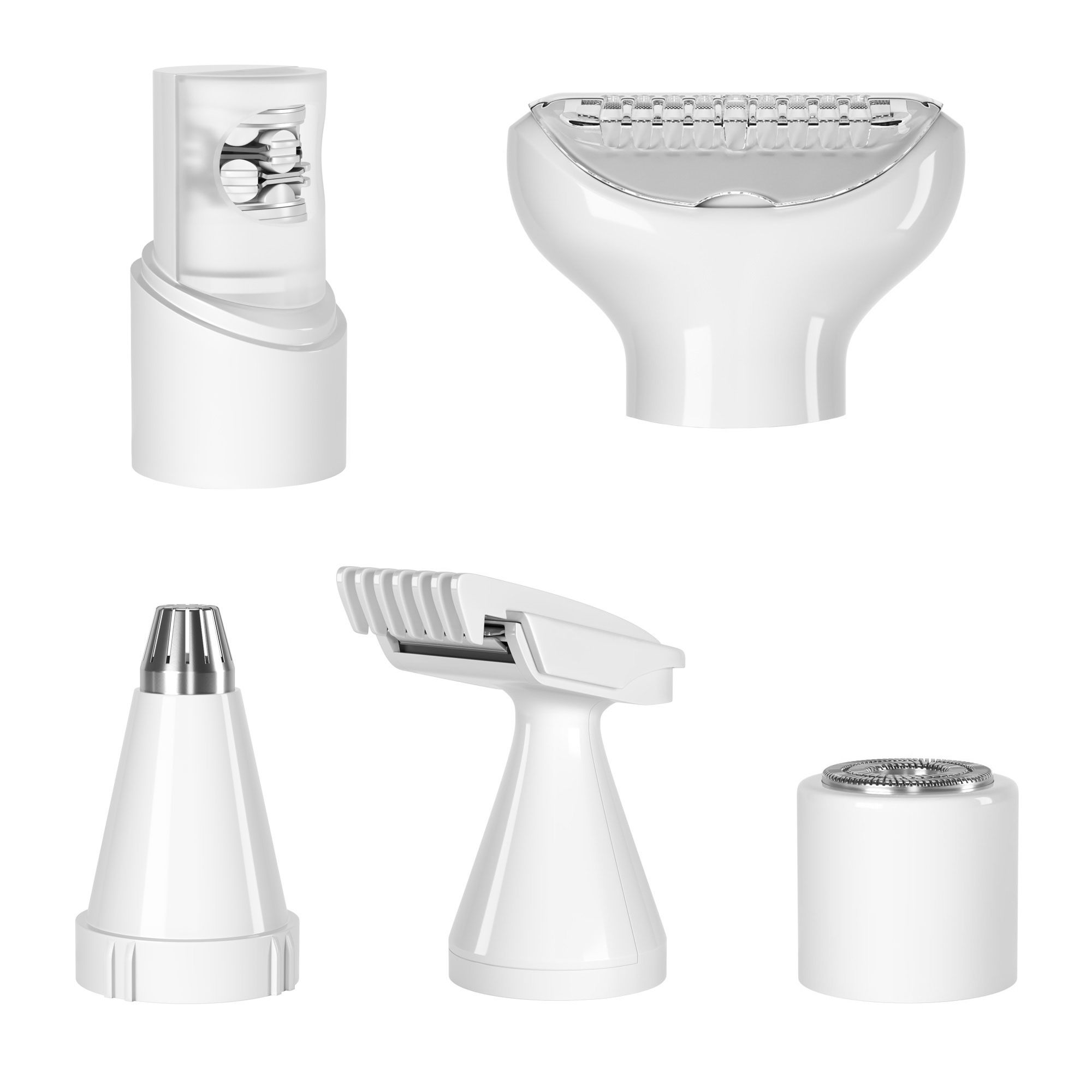 AILORIA EVAPORE EPILUXE Set con 5 testine di rasatura