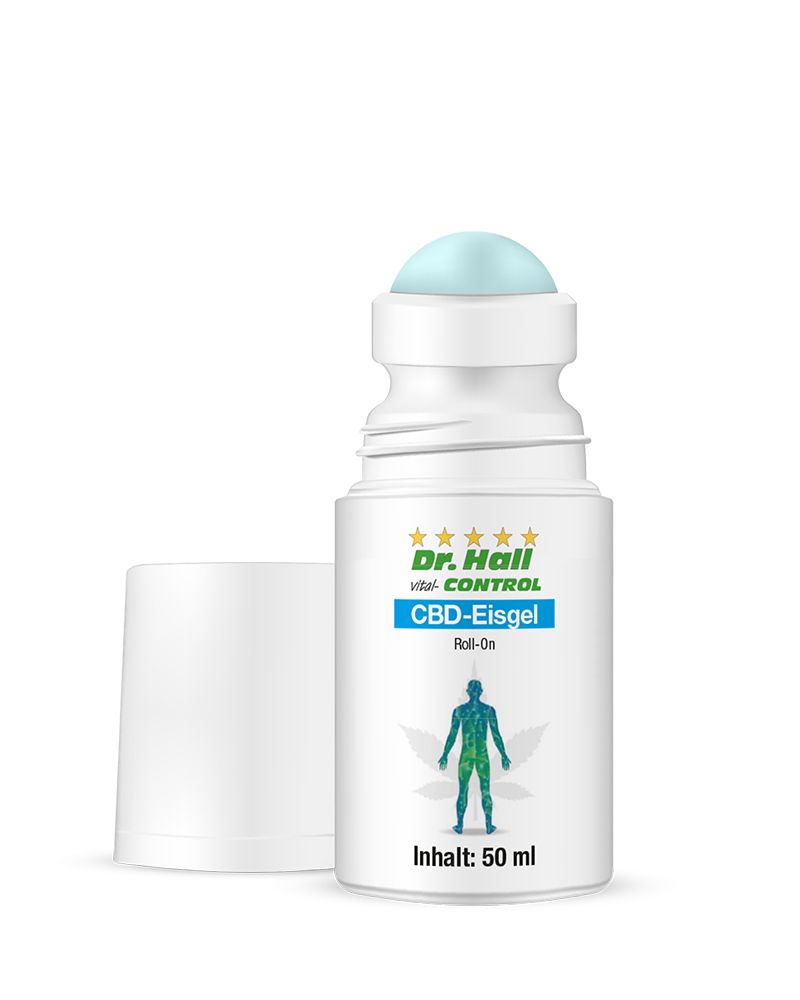Dr. Hall CBD-Eisgel, Roll-On