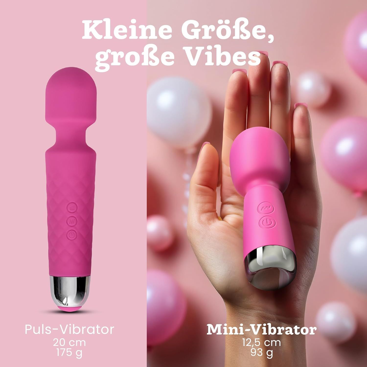 Oliver James Mini Vibrator Rosa