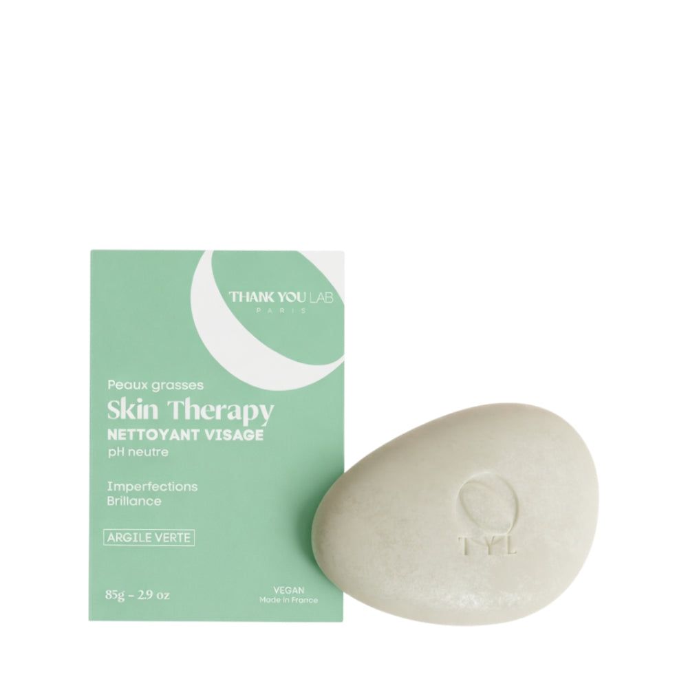Thank YOU LAB - Skin Therapy Fester Gesichtsreiniger mit grüner Tonerde 85 g