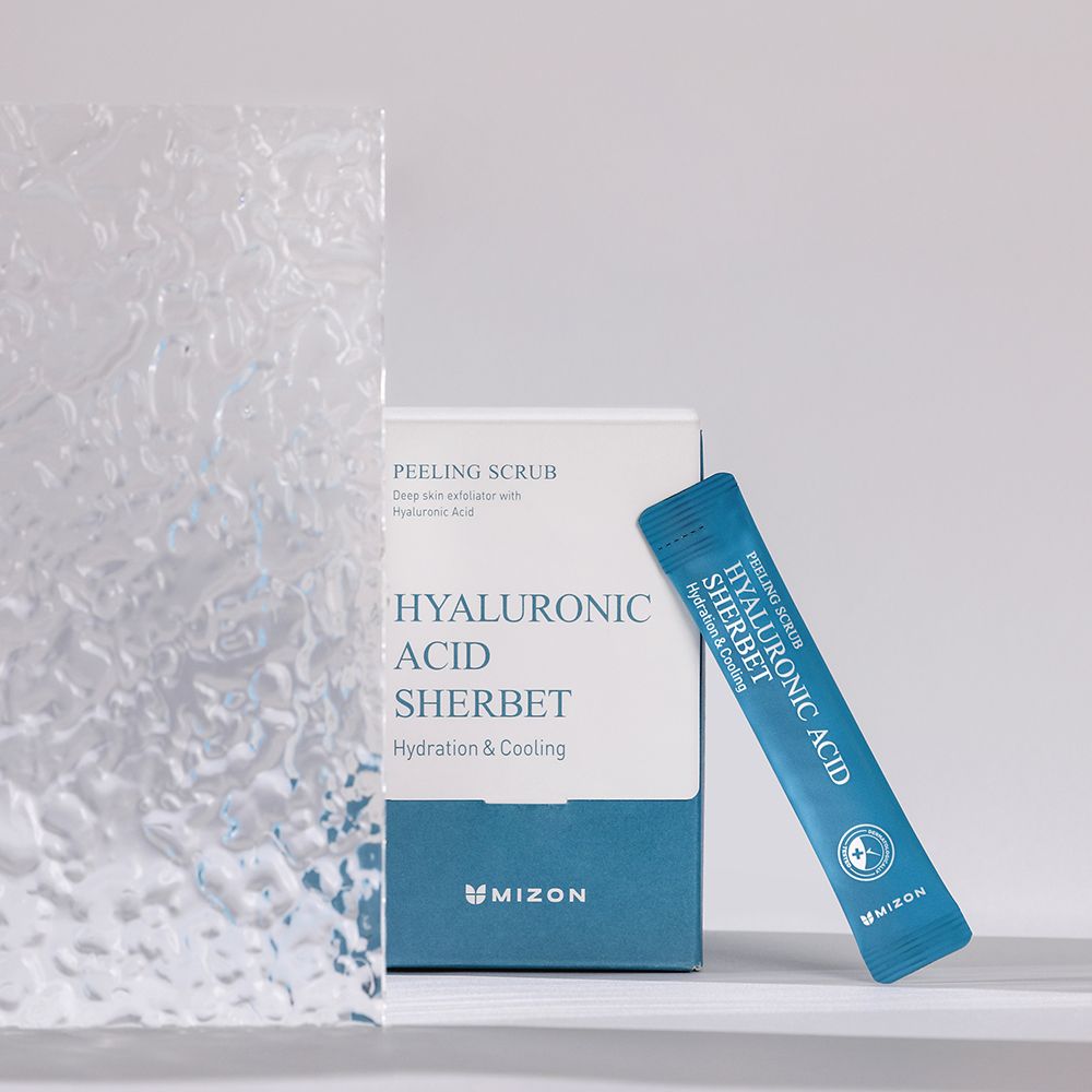 MIZON Hyaluronic Acid Sherbet Peeling Scrub Nourishing Peeling