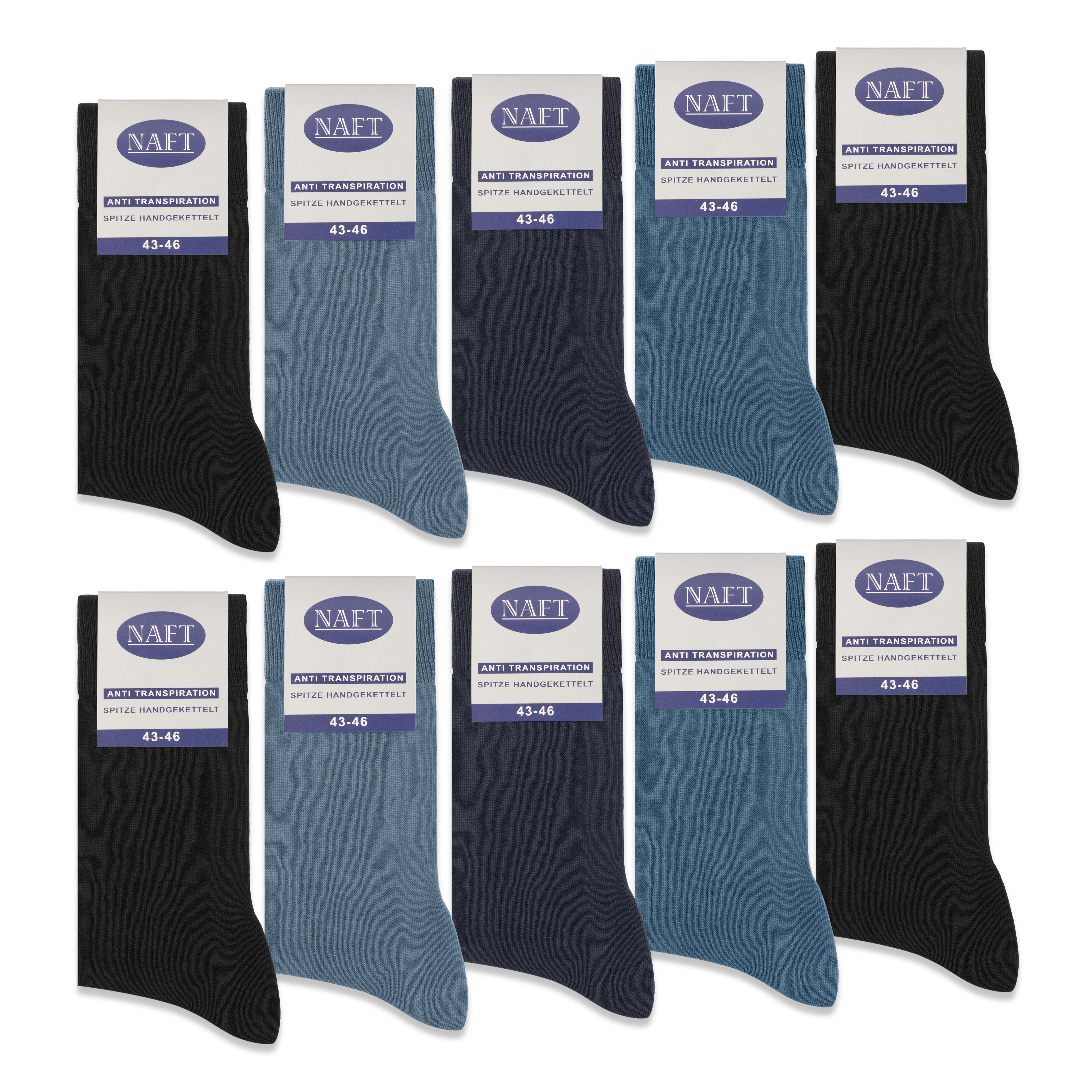 Diabetiker Socken aus 100% Baumwolle 10 Pk