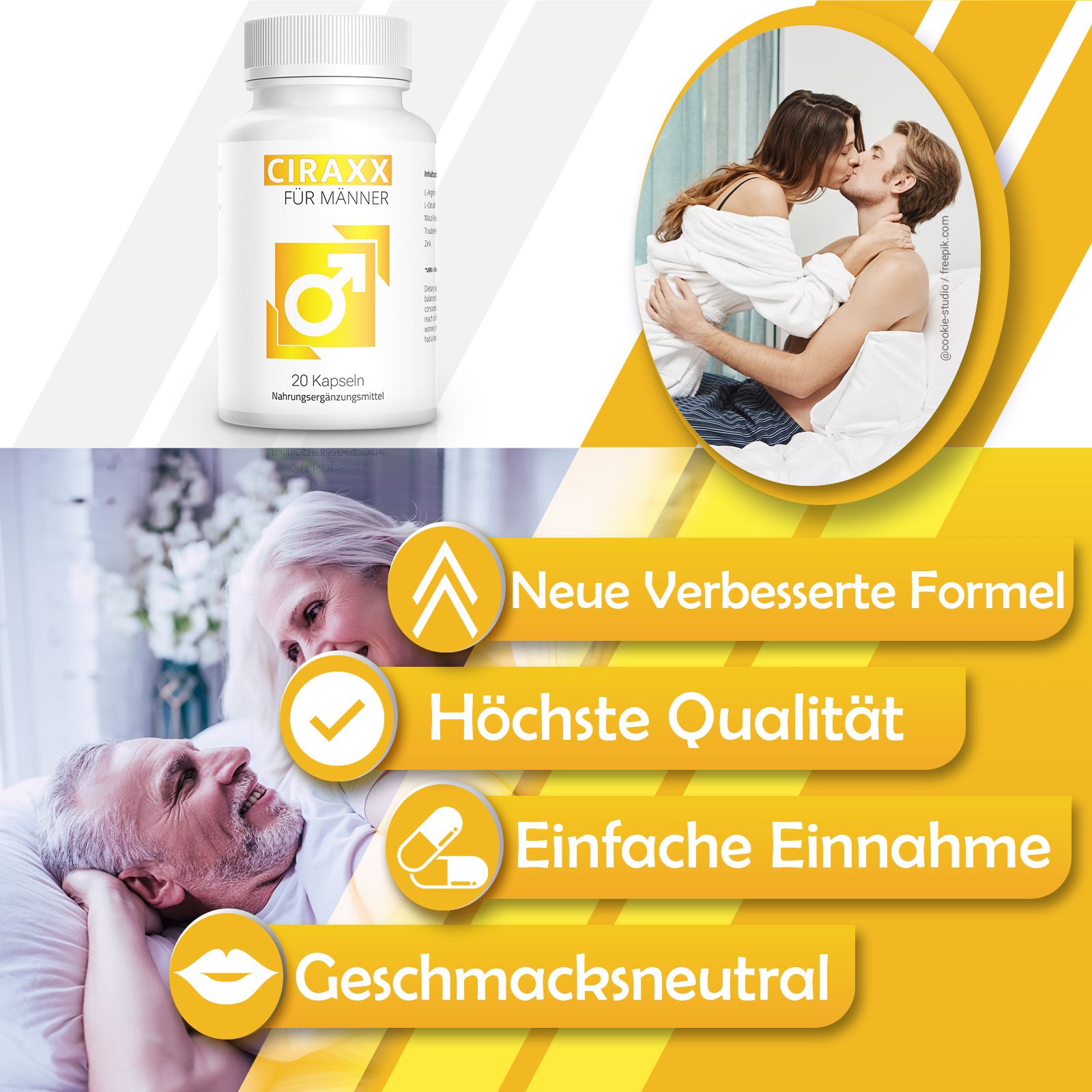 Ciraxx für Männer | Energie & Leistung