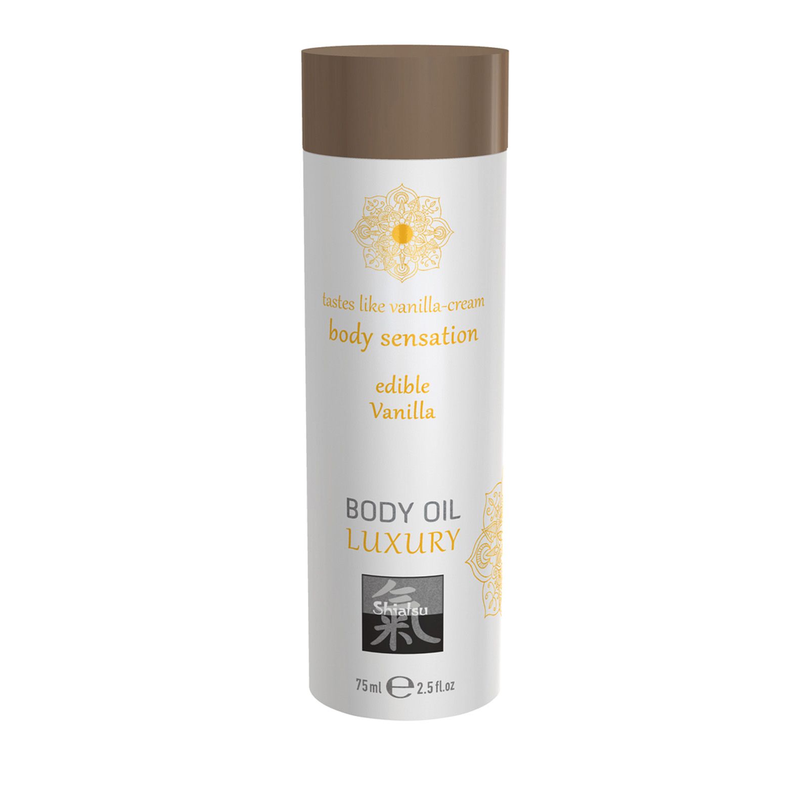 Shiatsu - Körperöl Massageöl mit Aroma Duft Geschmack Vanille