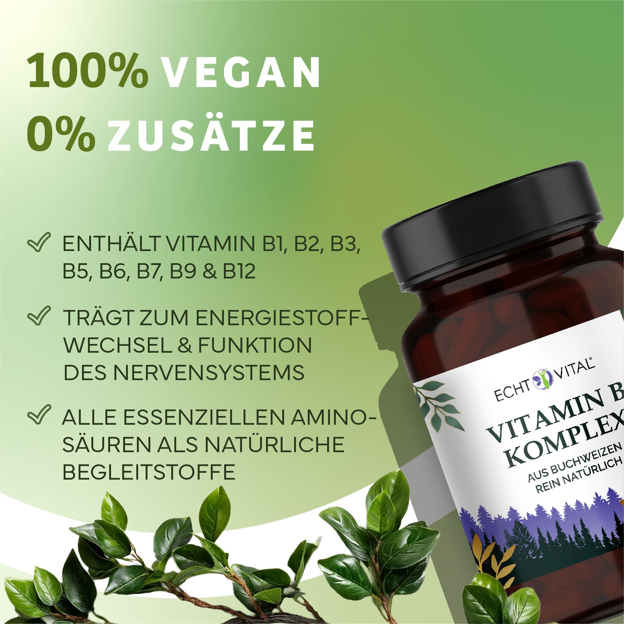 Echt Vital Vitamin B Komplex