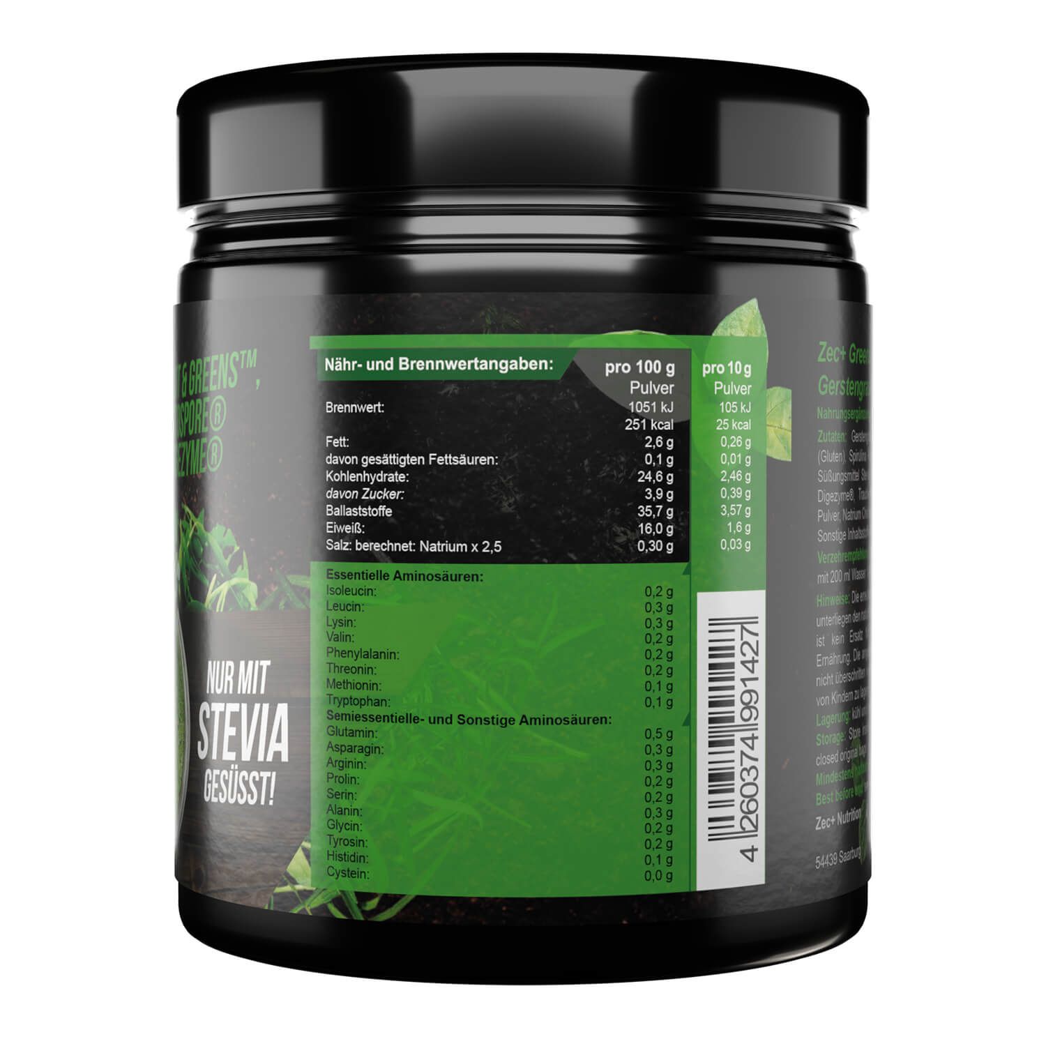 Zec+ Greens Mikronährstoffe 300 g Pulver