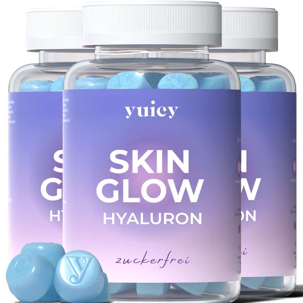 yuicy® Skin Glow - Haut, Haare Nägel Gummies