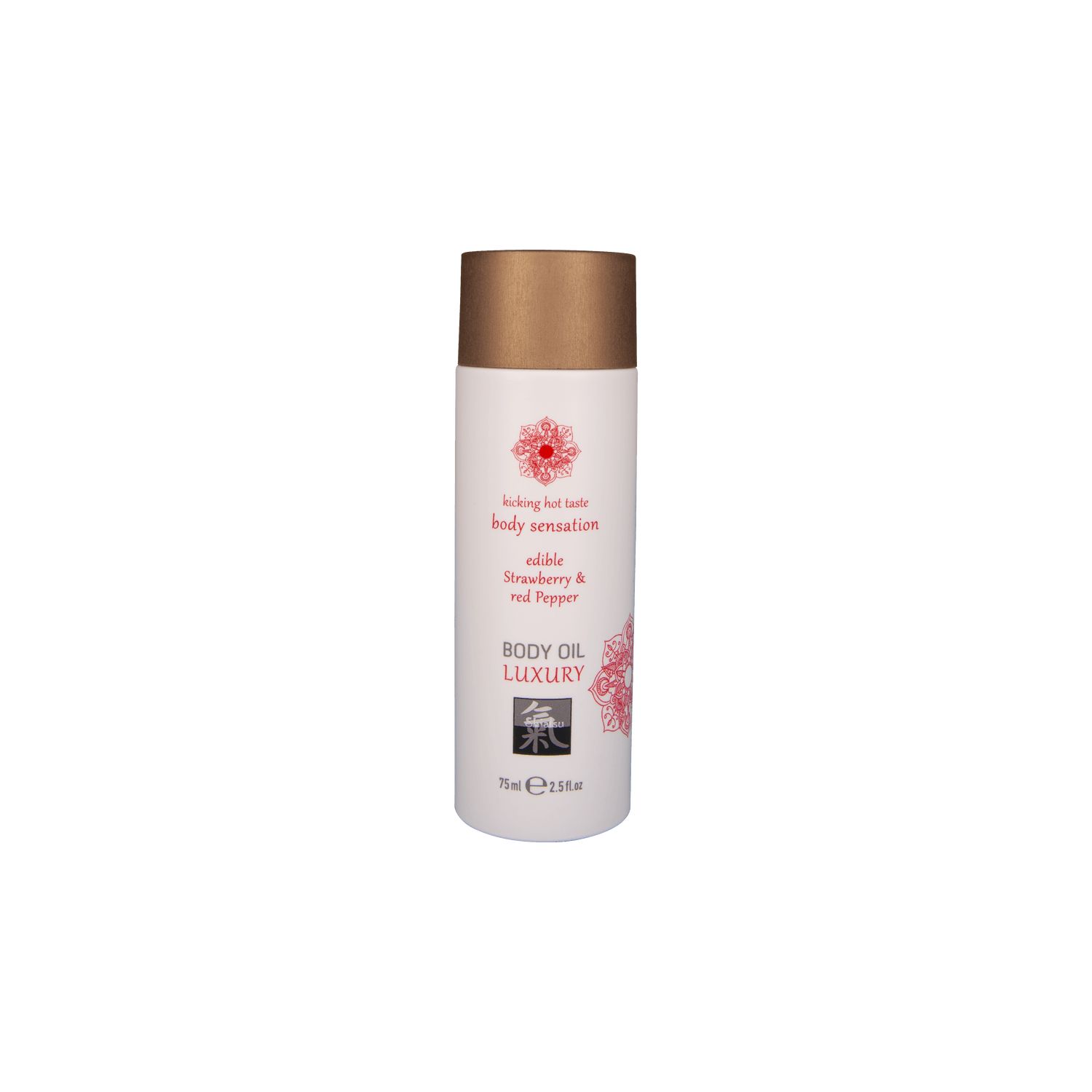 Luxury Body oil edible - Strawberry & Red Pepper