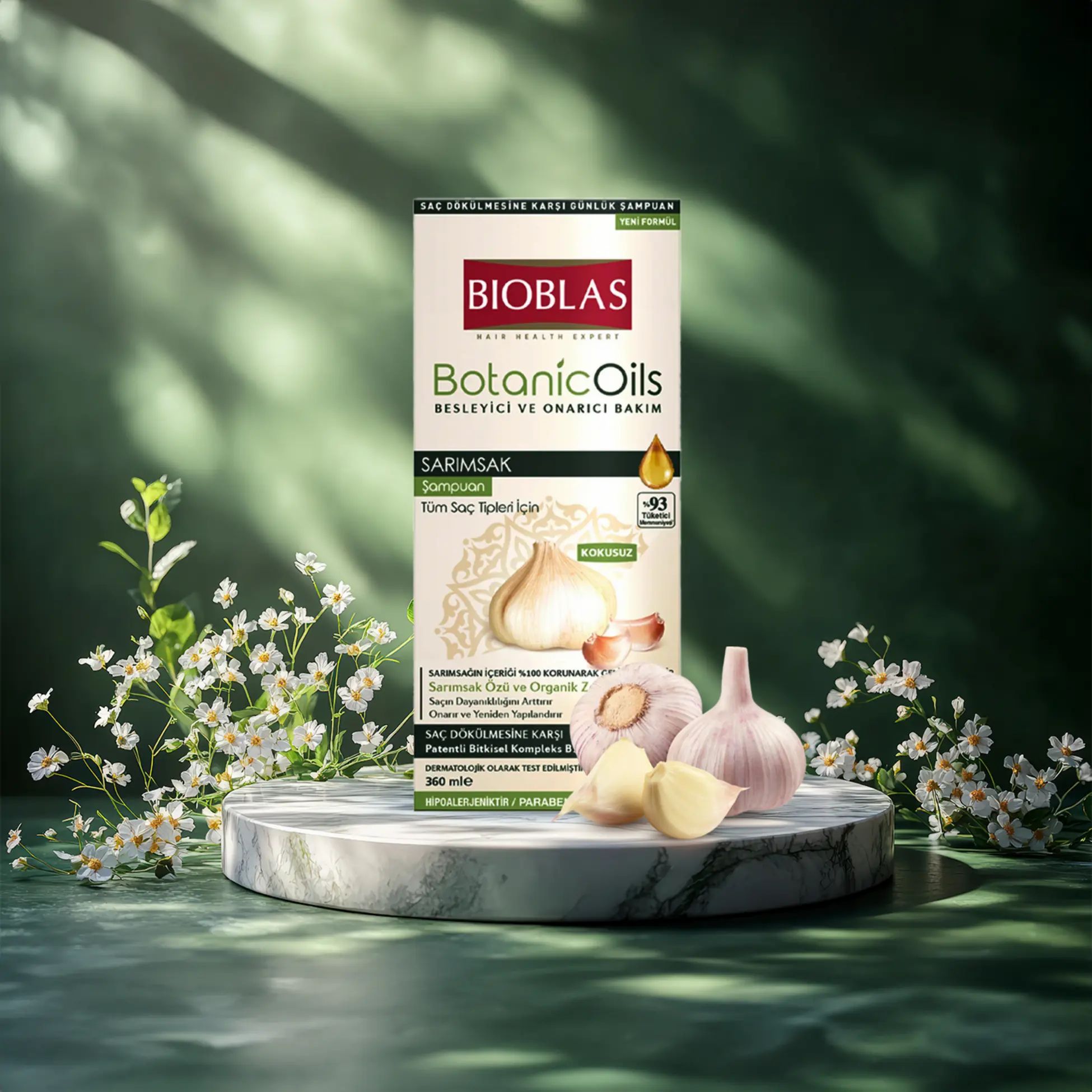 Bioblas Knoblauch Haar Shampoo