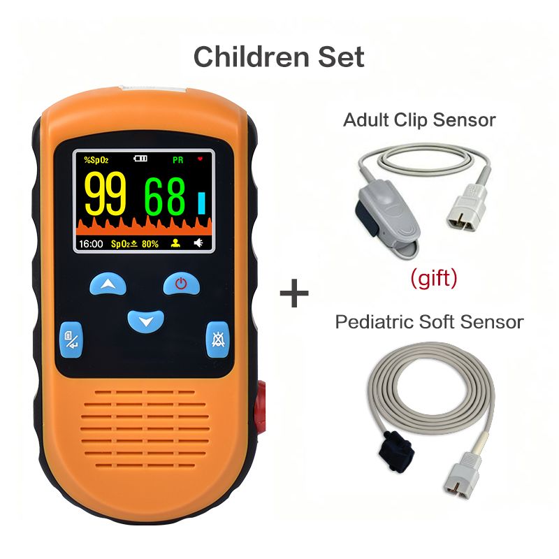 Lepu Handheld Kontinuierlicher Pulsoximeter Analyzer Säugling Erwachsener Pädiatrischer Neugeborener 136 St