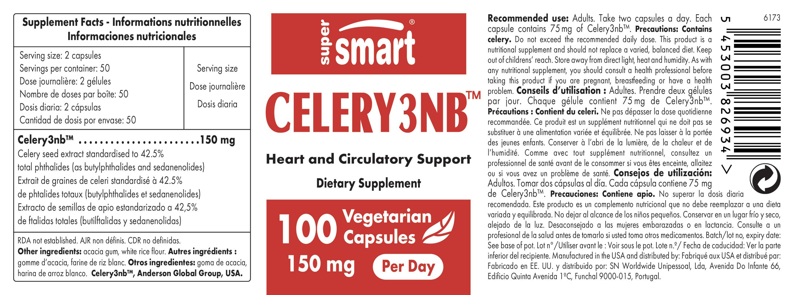 SuperSmart - Celery3nb™ 100 St