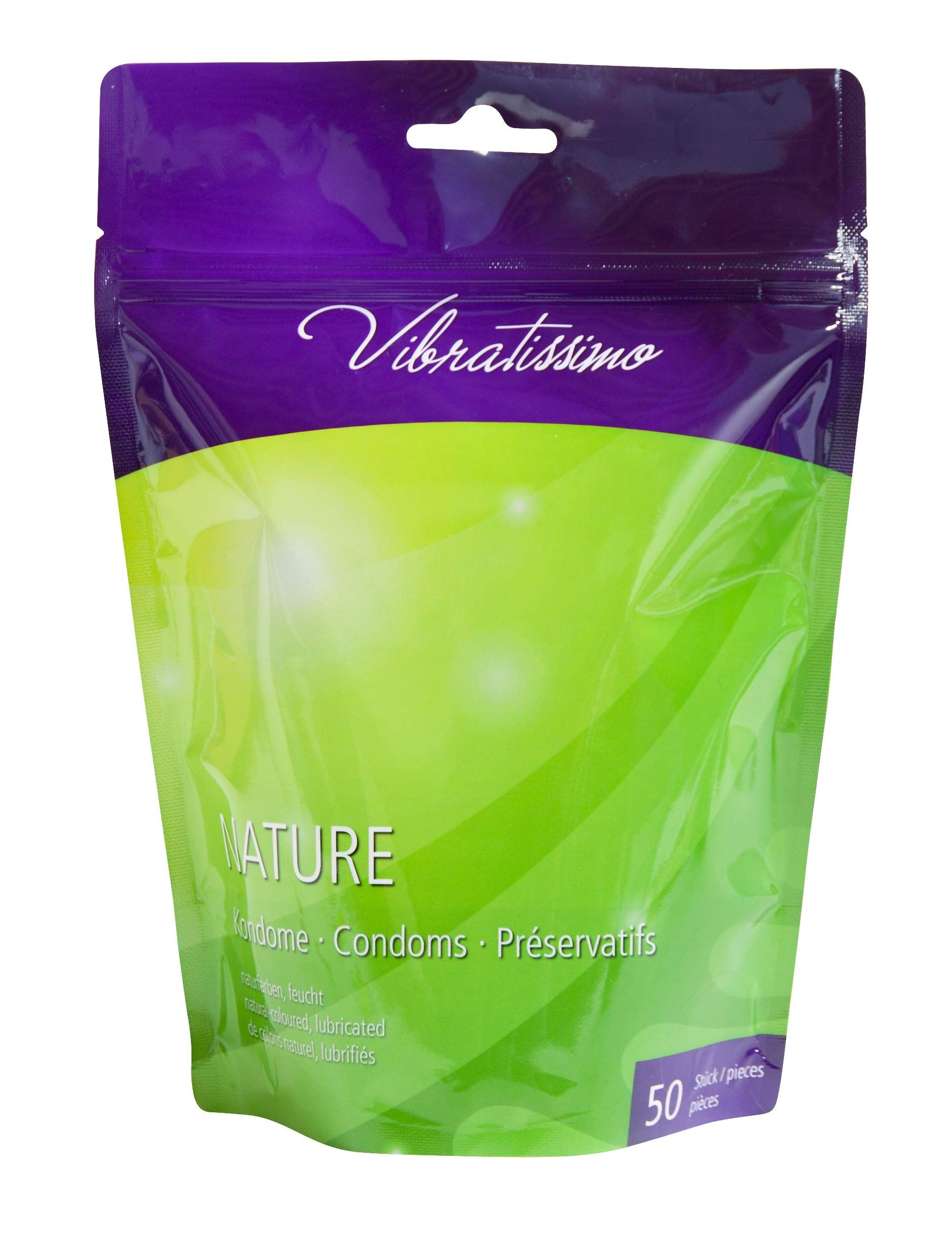 Vibratissimo Kondome Nature 53mm 50 St