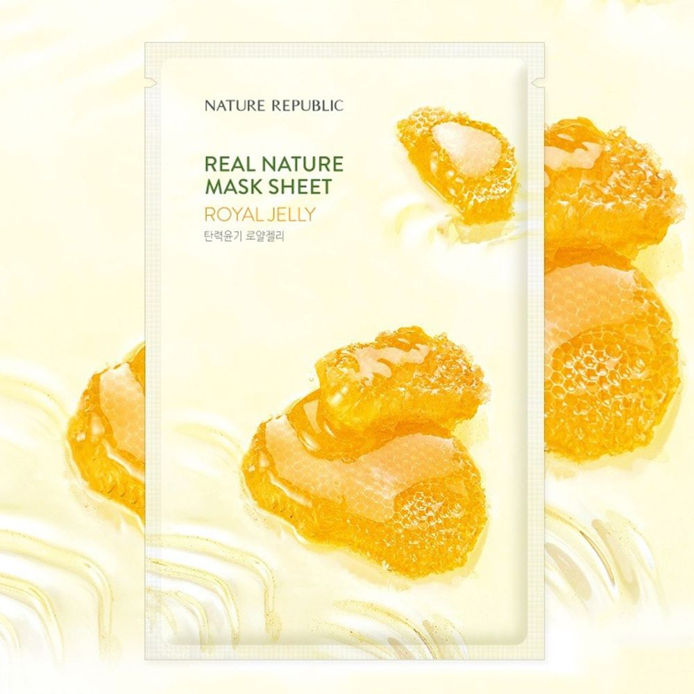 NATURE REPUBLIC Real Nature Royal Jelly Face mask