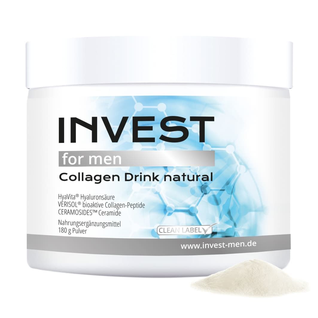 INVEST MEN VERISOL® B (Rind) Collagen-Drink natural für Männer