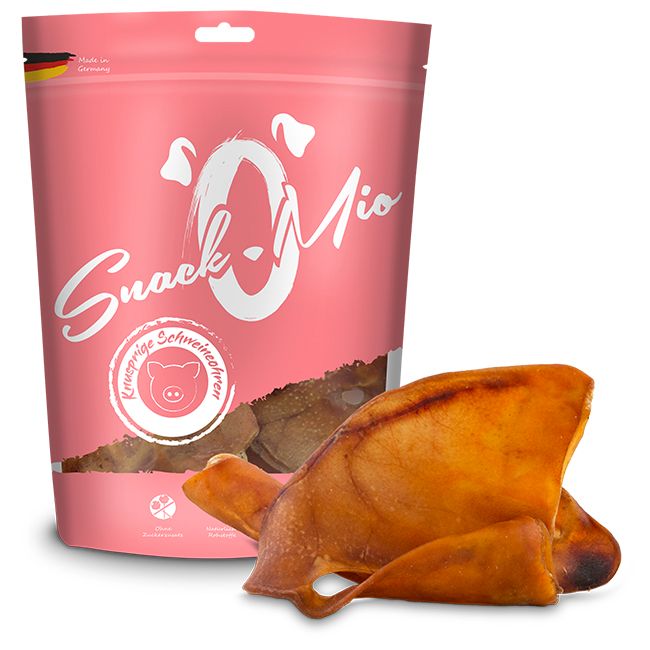 SnackOMio - Knusprige Schweineohren