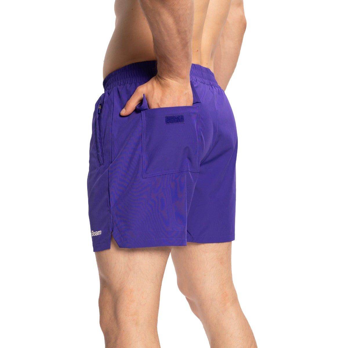 GymBeam Shorts Herren Regular mit Reißverschlusstaschen TRN Royal
