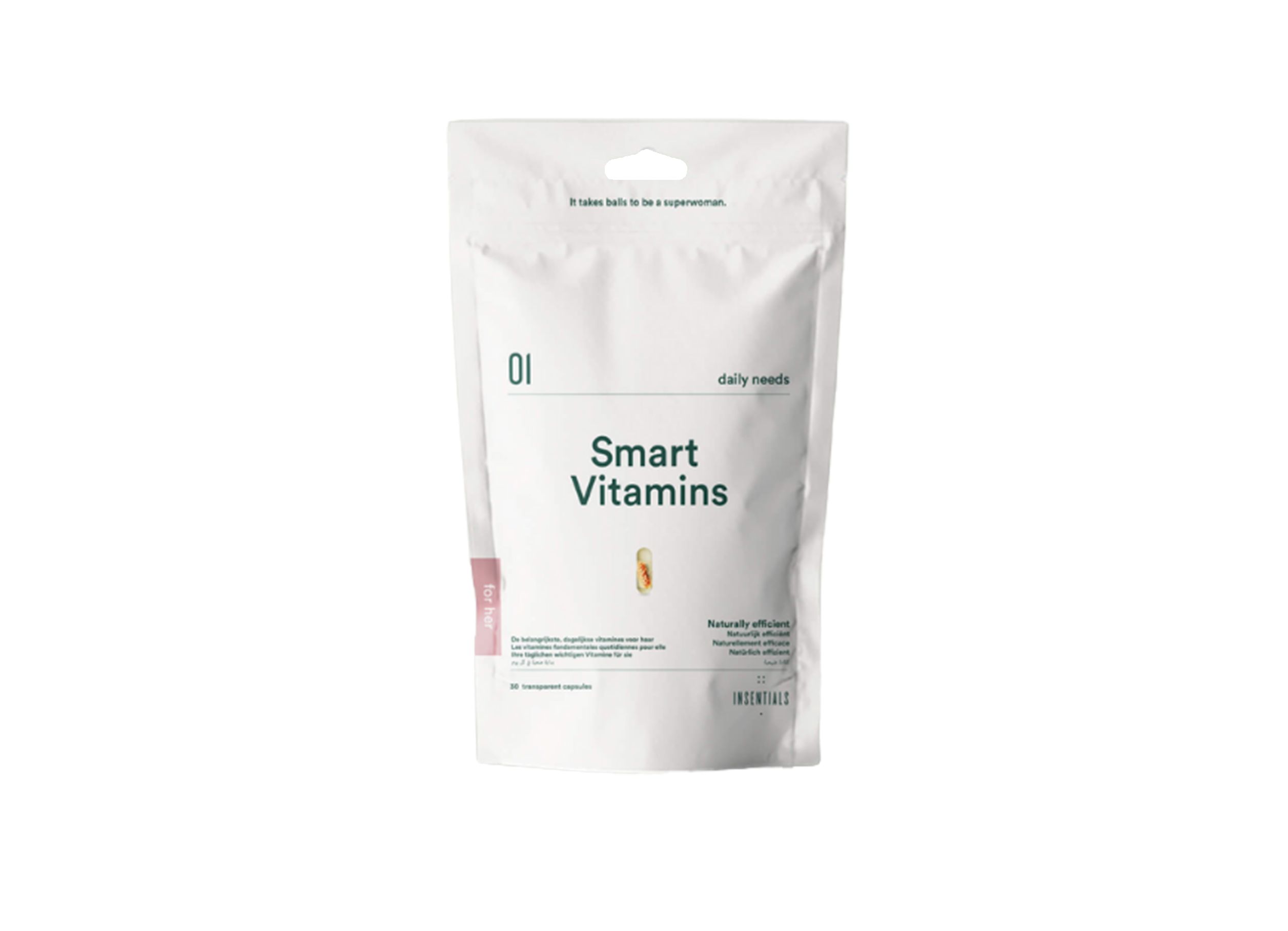 Insentials Smart Vitamins for Her – Energie, Hormonbalance & Hautgesundheit – The Tester