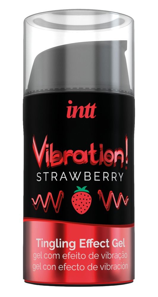 INTT *Vibration! Strawberry* Tingling Effect Gel