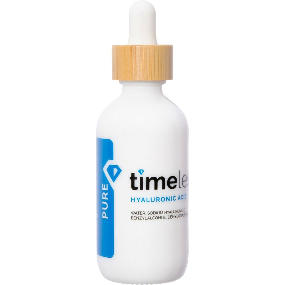 TIMELESS SKIN CARE Hyaluronic Acid 100% Pure Hydrating Face Serum