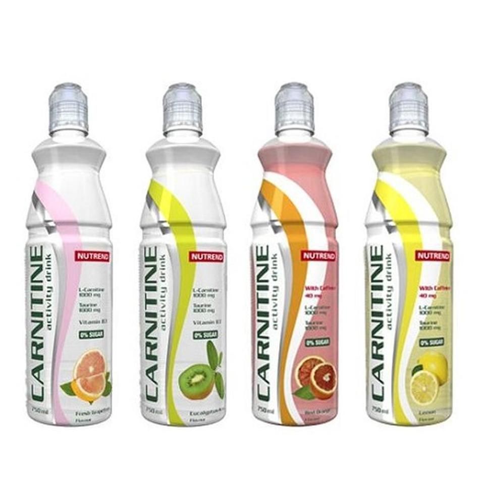 Nutrend Activity LCarnitine Drink + Caffeine 8x 750 ml Getränk