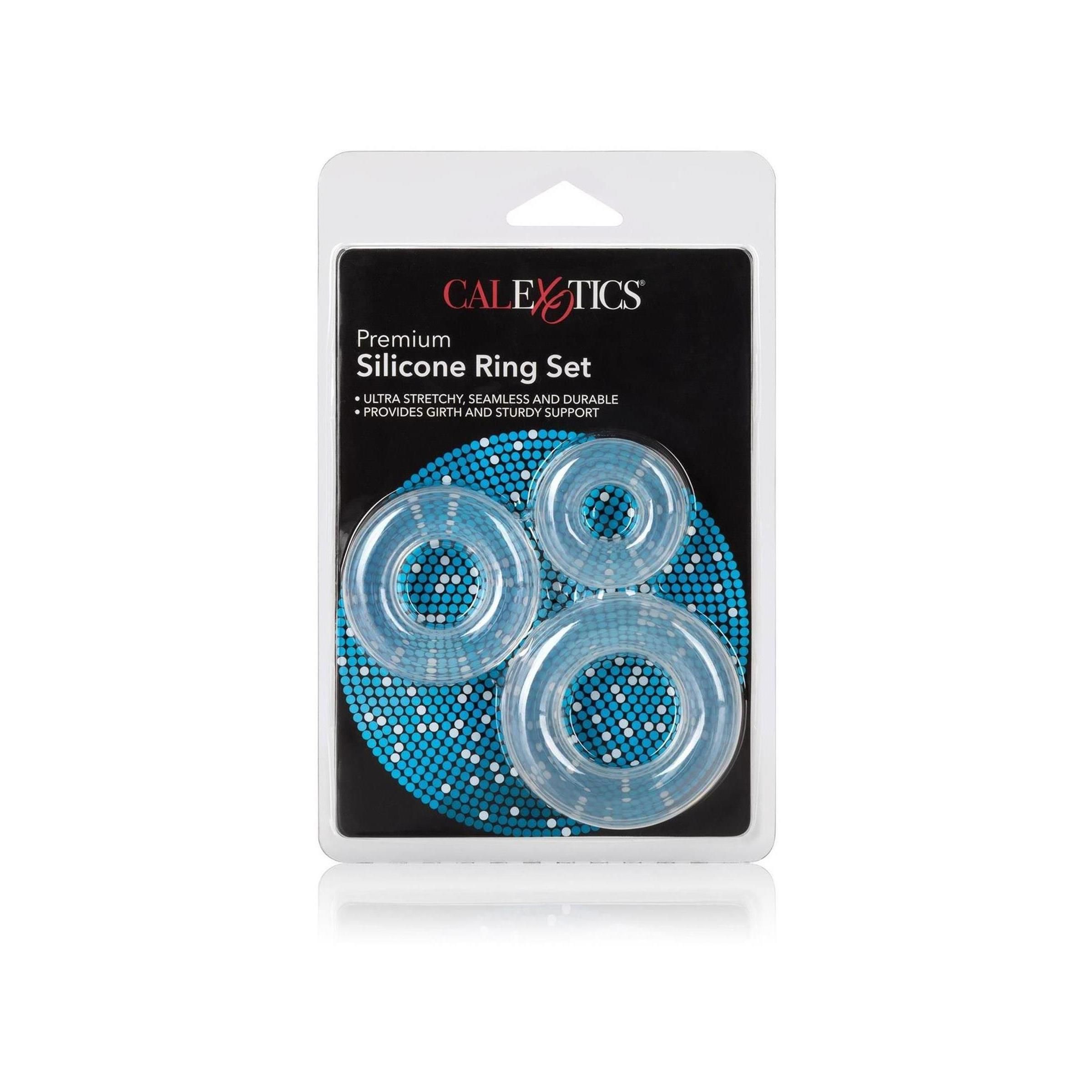 CalExotics - Premium Silicone Ring Set