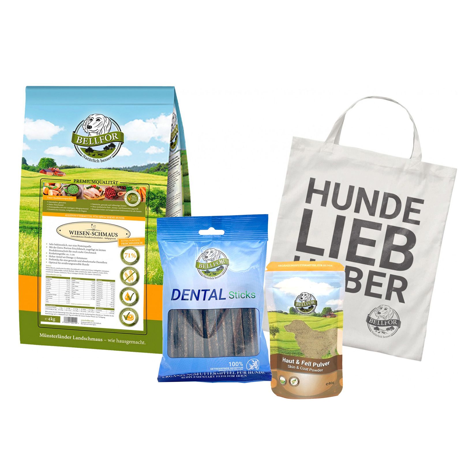 Bellfor Deutsch Drahthaar Futter Set für Hunde 4180 St