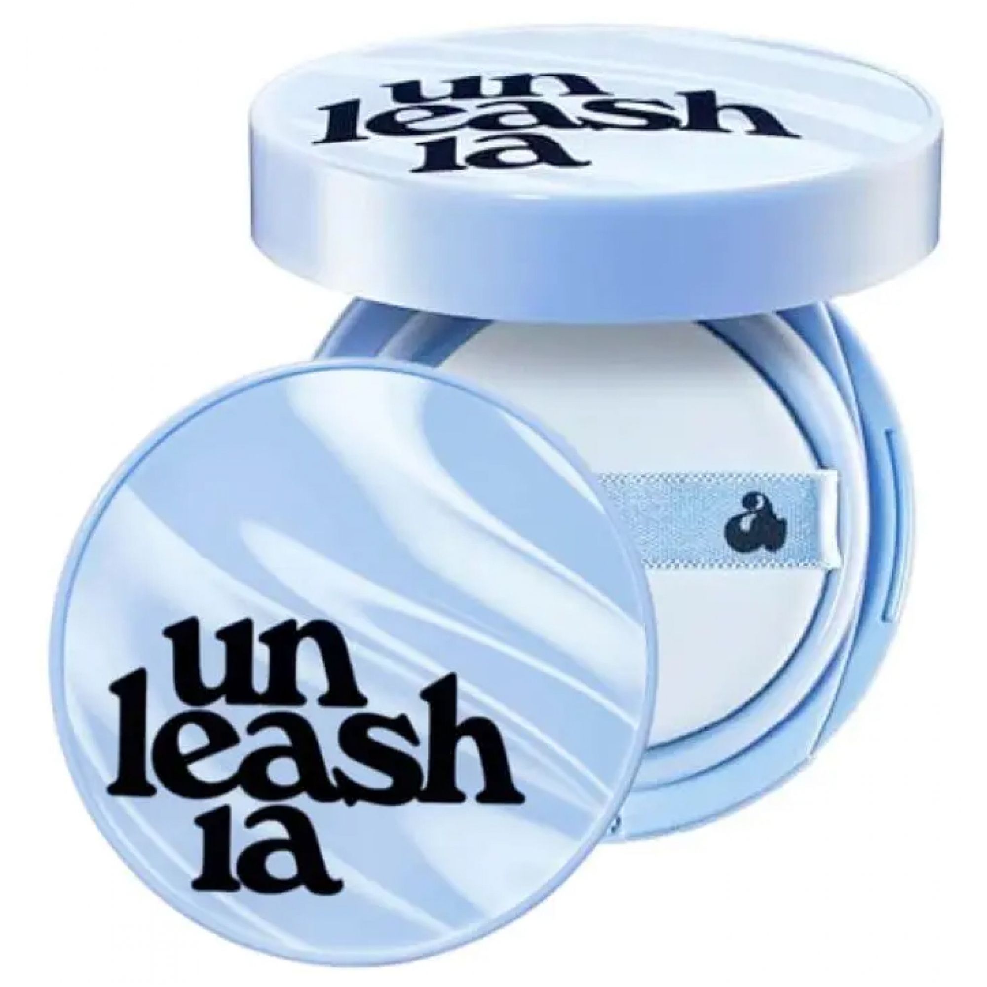 Unleashia Babe Skin Baby Blue Cushion Make-up Base 1 (Farbton : 21N Fluffy) 7,6x7,6x3,6 cm