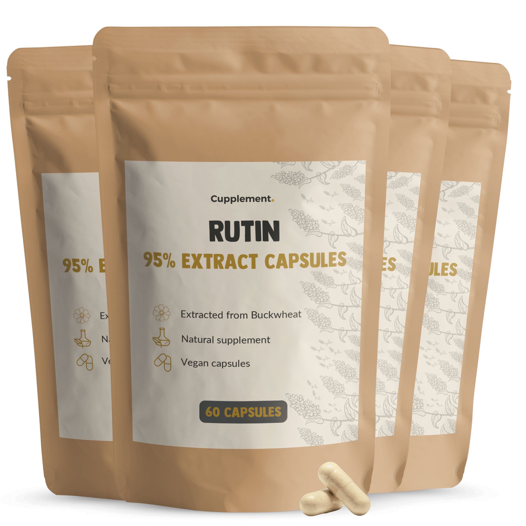 Cupplement® - Rutin Kapseln 500 mg Multipack 240 St