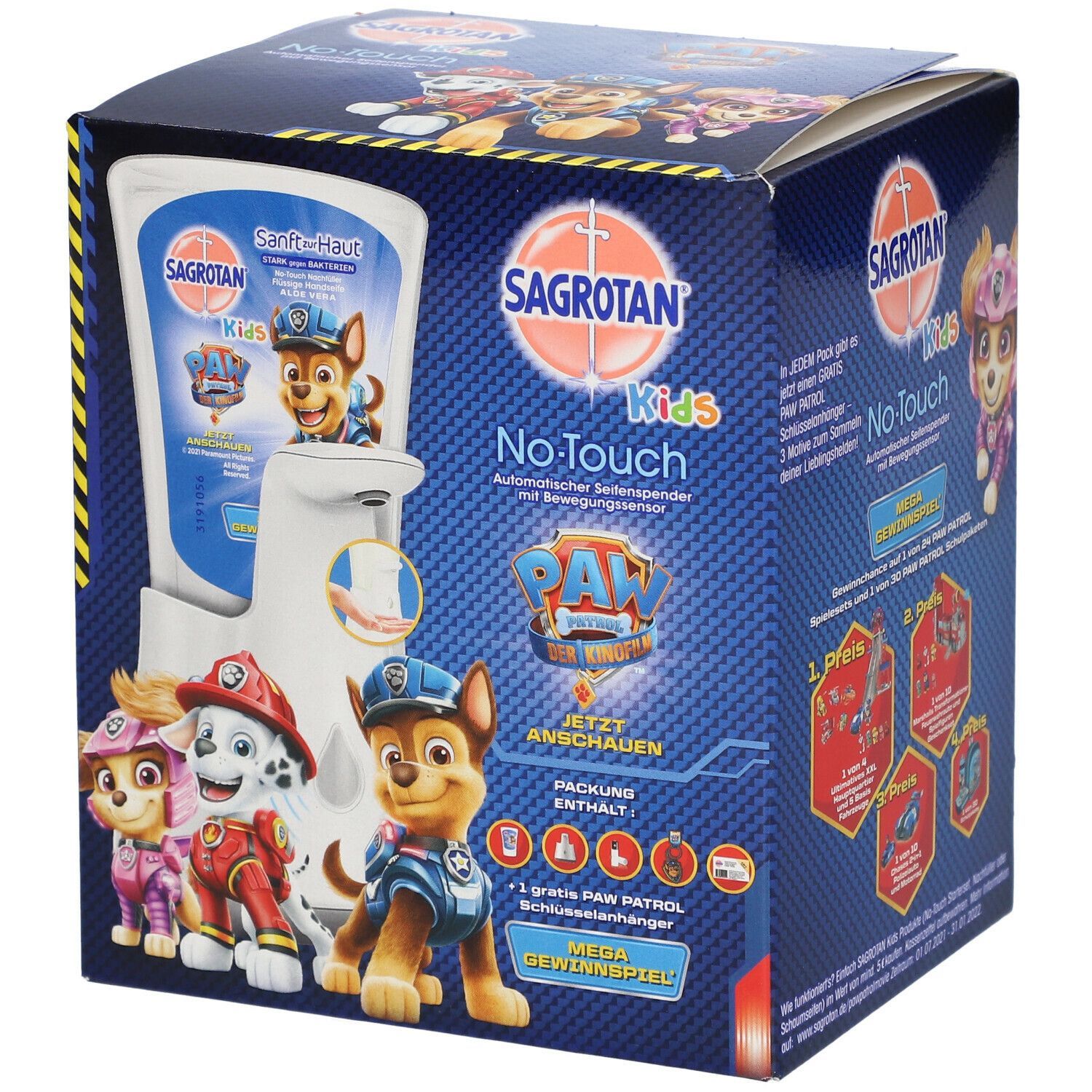 SAGROTAN® Kids No-Touch Automatischer Seifenspender inkl. Nachfüller