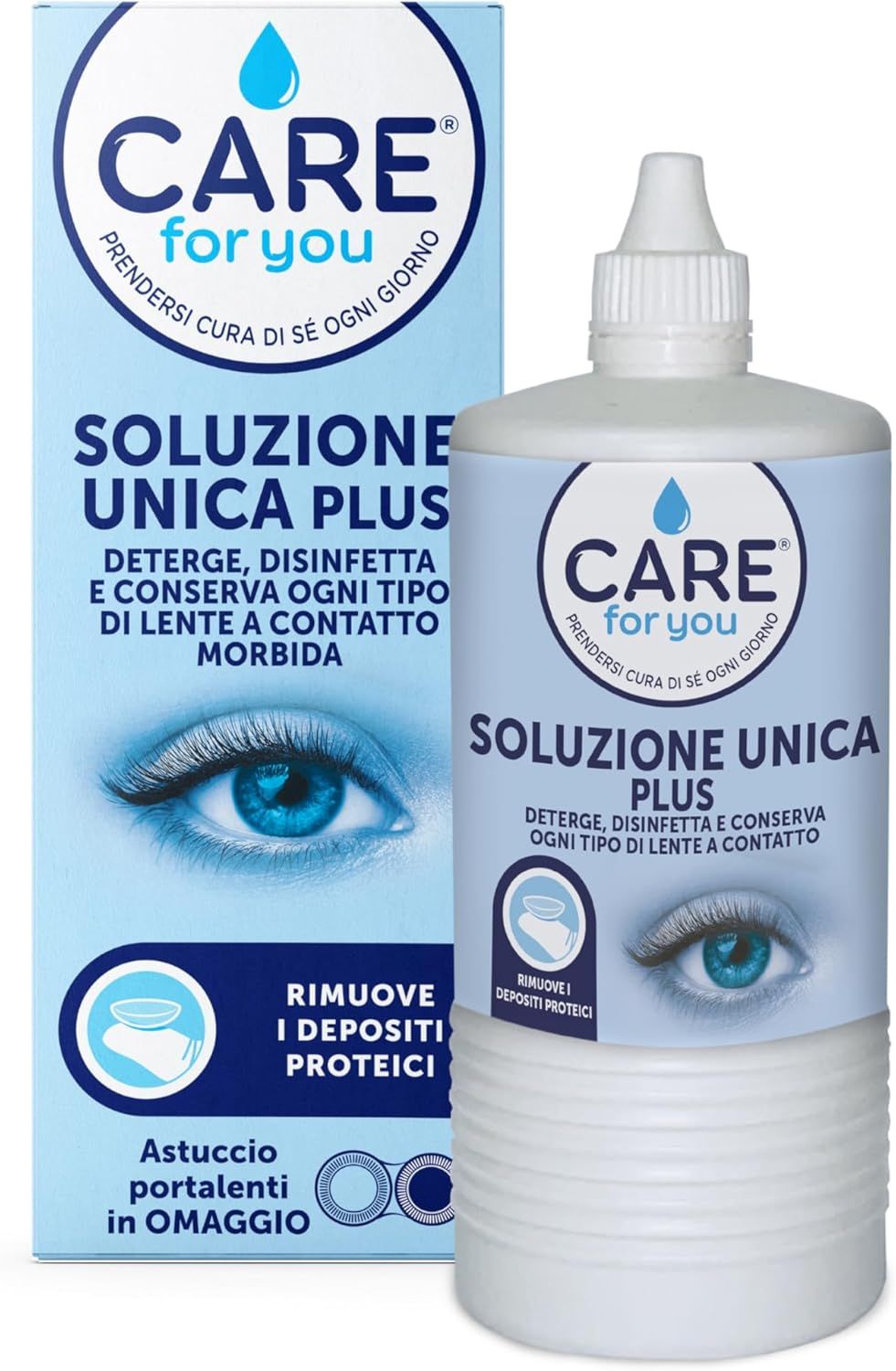 CARE for you Soluzione Unica Plus – Soluzione per lenti a contatto 360 ml