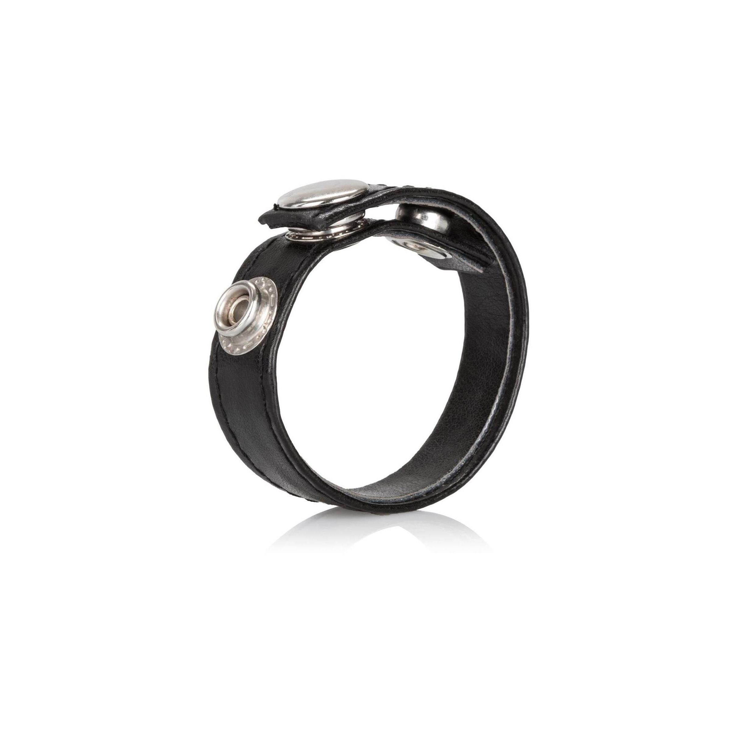 CalExotics - Leather 3-Snap Ring 1 St