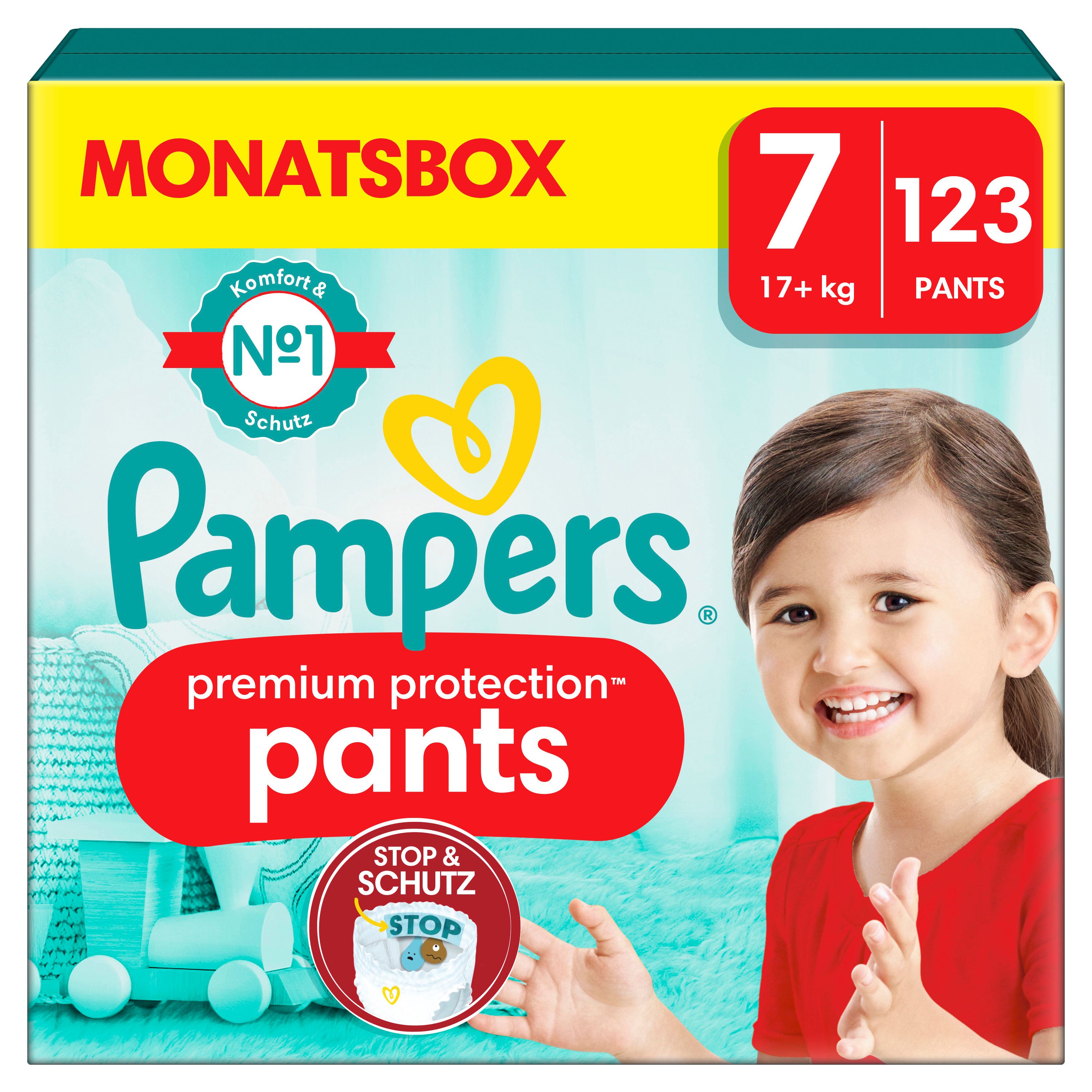 Pampers - Windeln "Premium Protection Pants" Gr.7, 17kg+