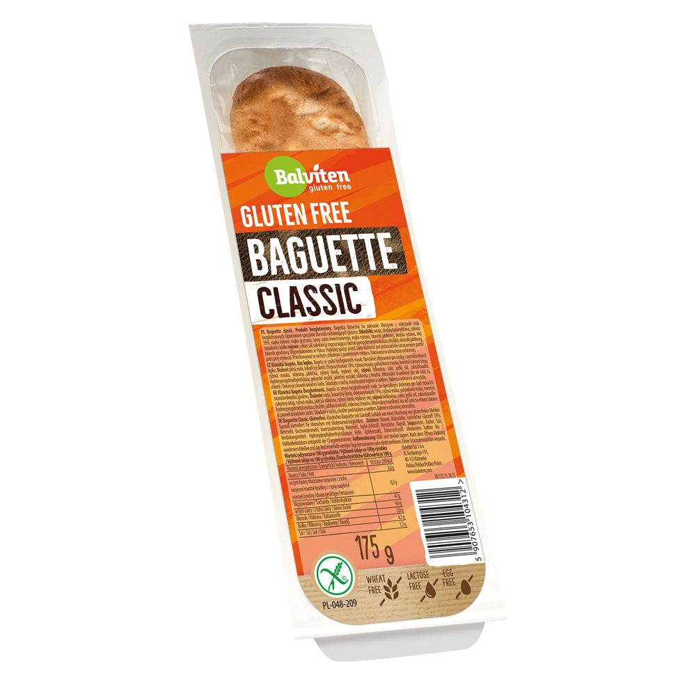 Baguette Classica Senza Glutine - Balviten